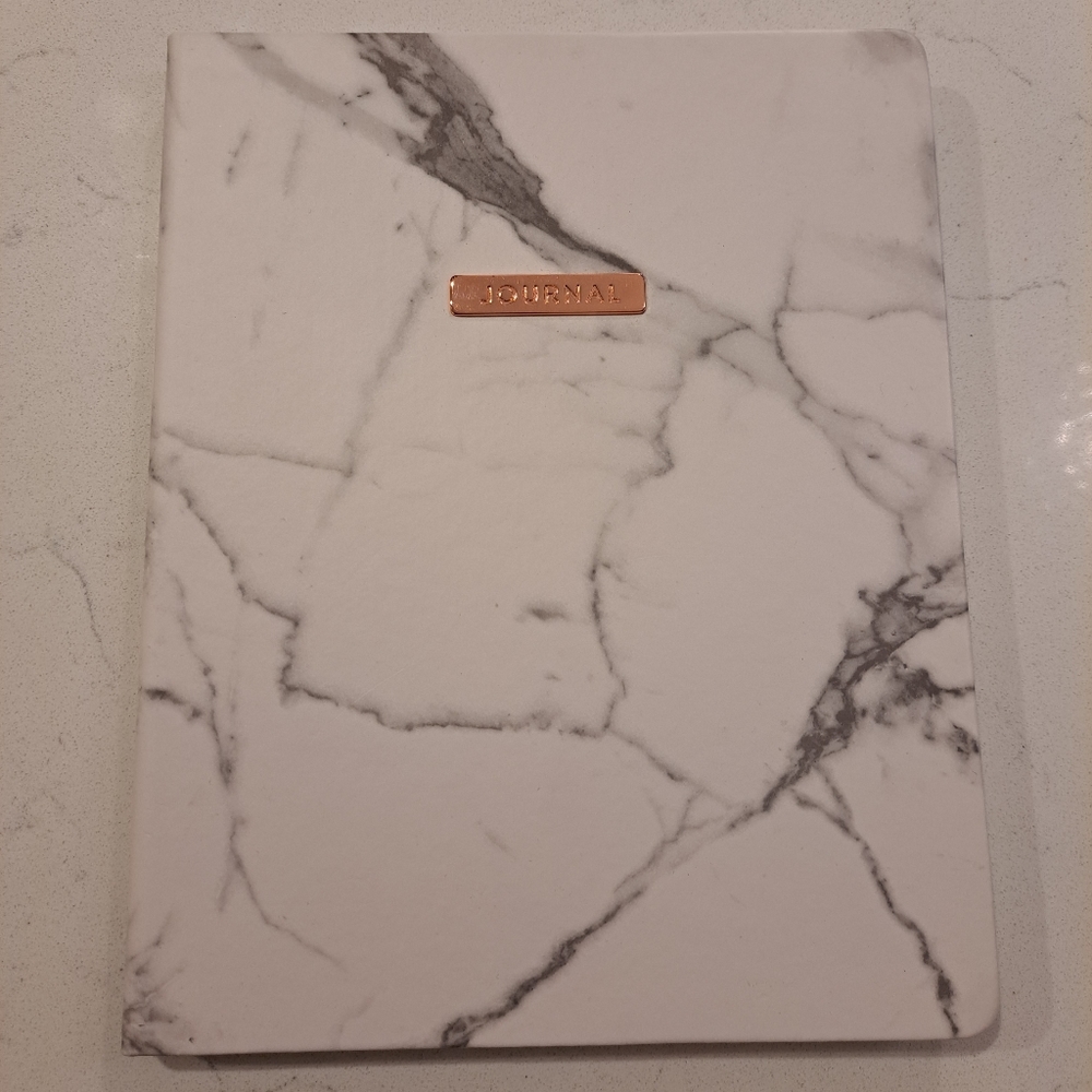 Marble Hardcover Journal